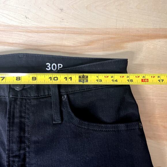 J. Crew Reimagined Women's Black Jeans Size 30P Toothpick Skinny - Picture 5 of 6
